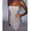 Sexy Spaghetti Strap Off Shoulder Mini Tube Wrap Lady Nightclub Dress